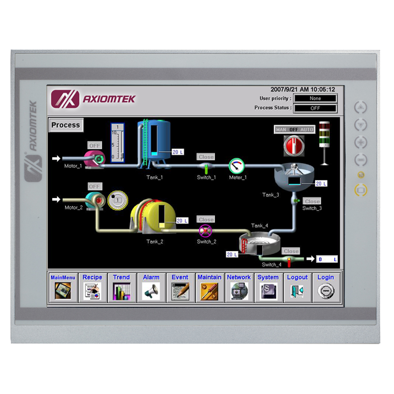 Máy tính công nghiệp màn hình cảm ứng: P1177S-871